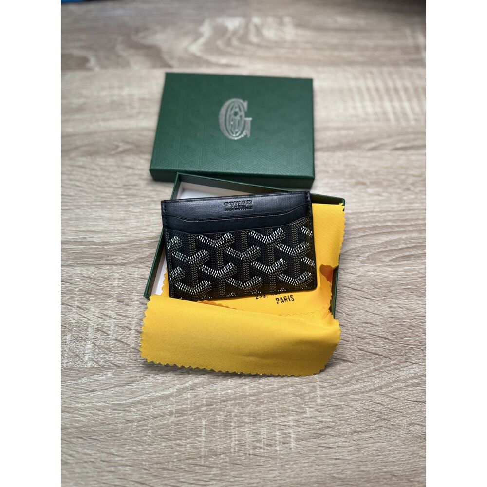 Goyard Black Cardholder Wallet